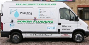 Boiler services dublin van